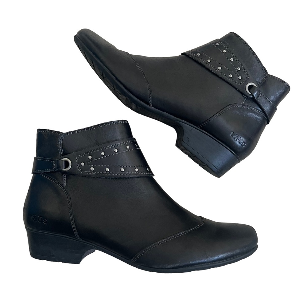Taos Women's Ultimo Boot black leather size 9.5